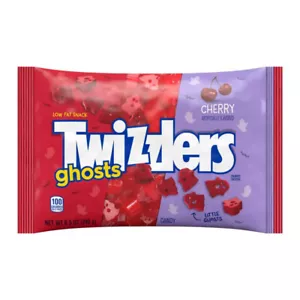 Twizzlers Cherry Ghosts 240g Haloween | Importazione USA America - Foto 1 di 1