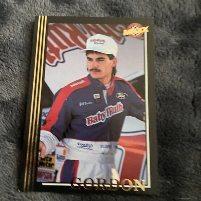 1992 Black Maxx Update Jeff Gordon card U6 - Image 1 of 2