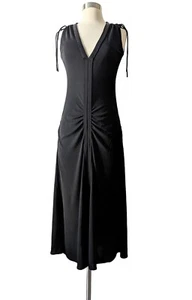 NWT KENNETH COLE Dress Black Sequins Sleeveless Stretch Ruched Sexy SMALL - Picture 1 of 7