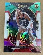 2022-23 Panini Select Jabari Smith Jr. Concourse Tri-Color Prizm Rookie RC #69