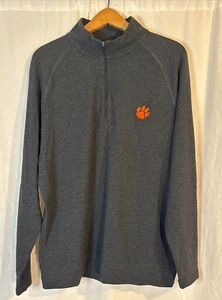 Clemson Tigers Onward Reserves maglione manica lunga 1/4 zip uomo medio - Foto 1 di 8
