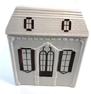 Vintage Mancer Italian MC250 Village Canister Keksdose Made in Italy - Bild 1 von 4