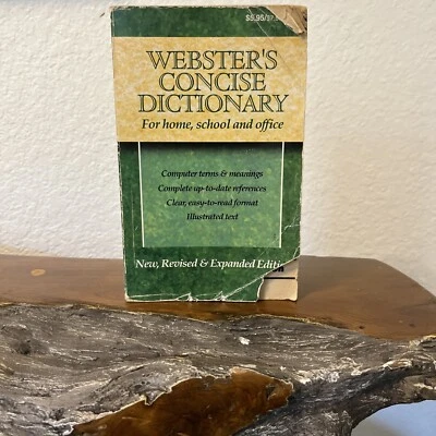Webster's Concise Dictionary / Pocket School Teacher Student - Image 1 of 3