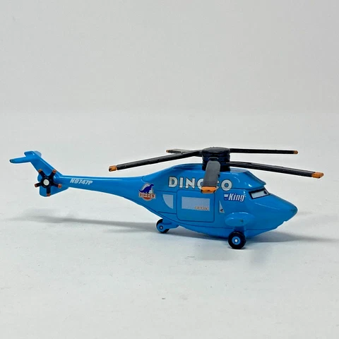 Disney Pixar The World of Cars Helicopter Dinoco King Skybuster 2009 Cover