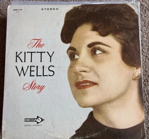 THE KITTY WELLS STORY - 2 LP SET - DECCA RECORDS - 1963 REPRESS - COUNTRY - Picture 1 of 10