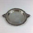 Antique 1922 Elkington And Co Solid Silver Coaster Twin Handled Dish 107G