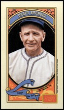 2014 Panini Golden Age Mini Hindu Brown Back #35 Casey Stengel 
