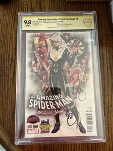 AMAZING SPIDER-MAN: RENEW YOUR VOWS #1 CBCS SS 9.8 SIGNED MARK BROOKS COVER - Picture 1 of 12