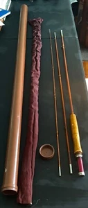 Wright & McGill / Old Faithful Rod Co. "True Action 8' 0' Bamboo Rod - Picture 1 of 8