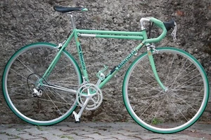NOS BIANCHI X4 1987-88 FRAMESET WITH NOS 1995 CAMPAGNOLO GROUPSET - Imagen 1 de 24