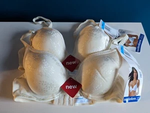 Y2K Maidenform BRA 36B Style 7979 Up life Shaping Ivory Beige *2 AVAILABLE* NWT - Picture 1 of 10