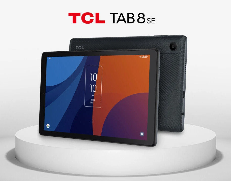 NEW! TCL TAB 8 SE 9136R Kids / Seniors  8" Android Tablet (WiFi + AT&T 4G LTE) - Image 1 of 4
