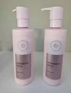 2 Bath & Body Works SENSITIVE SKIN with Colloidal Oatmeal Body Lotion NEW - Picture 1 of 3