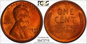 1944-D/D 1C RPM PCGS MS65 Außergewöhnlich Deep RD TrueView - RicksCafeAmerican.com - Bild 1 von 12