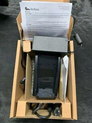 VeriFone VX680 VX680-B-BTC Charging Cradle AC Adapter M268-S02-08 PW268-001-01-B - Image 1 of 4