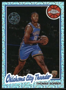 2025-26 Topps #TC-TS Thomas Sorber 1980-81 Topps Chrome Basketball RC Thunder - Picture 1 of 2