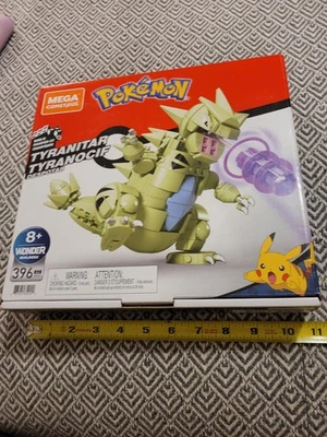 New In Box Mega Construx Pokemon Tyranitar Building Set - Image 1 of 4