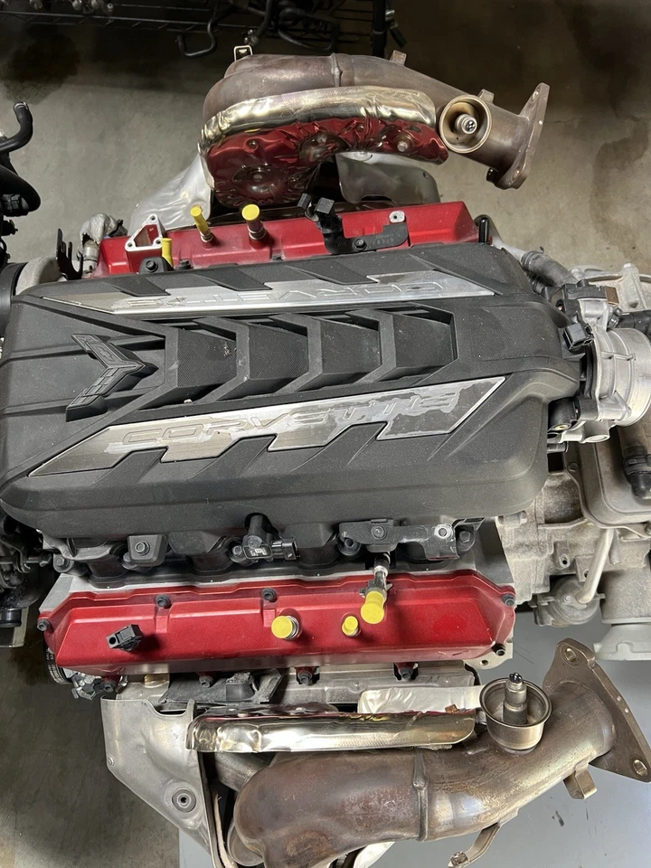 2020-2022 CHEVROLET CORVETTE RWD 6.2L ENGINE MOTOR + TREMEC 8-SPEED TRANSMISSION - Image 1 of 4