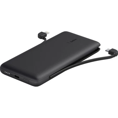 Belkin BPB006BTBLK 10KMAH POWER BANK COM USB C BLK - Imagem 1 de 3