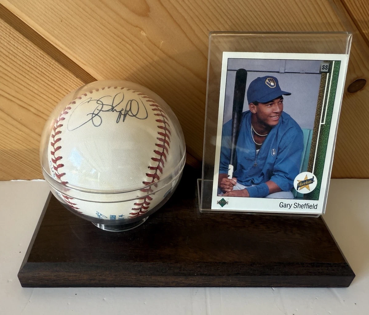 Gary Sheffield Original Autographed Baseball MLB Balls for sale | eBay