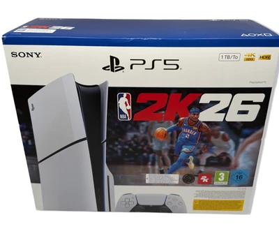 SONY PlayStation 5 NBA 2K26 Bundle - Slim - 1 TB - Laufwerk - Disc