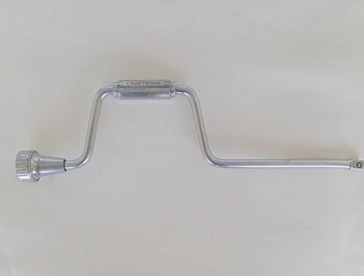 Vintage "V" Craftsman 1/2" Speed Drive Socket Wrench 18" Forged Steel Hand Crank - Image 1 of 4