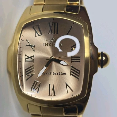 Invicta Men's Lupah Special Edition Watch Gold 15192 47mm - image 1 of 4