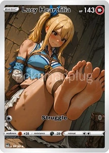 Tarjeta coleccionable personalizada Lucy’s Struggle Goddess Story Pokemon Waifu - Imagen 1 de 4