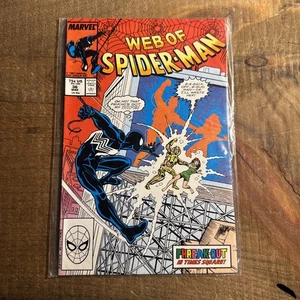 Web of Spider-Man #36 - Marvel Comics (1987) - 1. App. Grabstein - Bild 1 von 2
