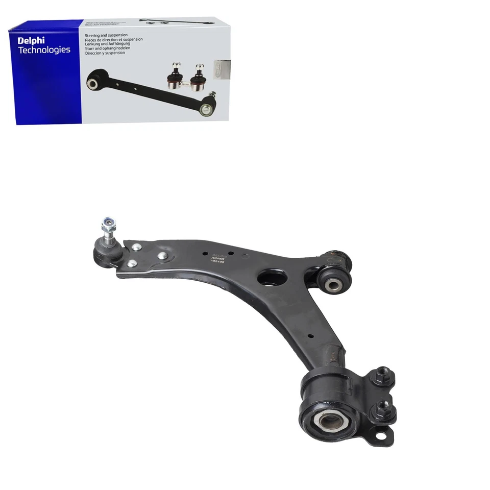 Conjunto de brazo de control y rótula Delphi delantero izquierdo inferior para Volvo S40 2004-2006 Foto 1 de 1