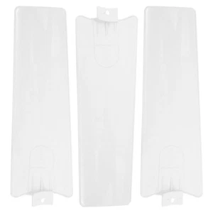 3 Pcs Ceiling Fan Blade Standing Replacement Plastic Desk Blades - Picture 1 of 12