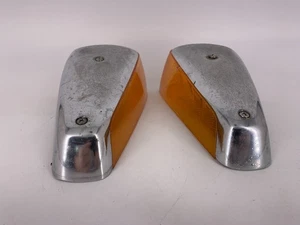 Vintage Hella Turn Signal Covers & Lenses (Only) SMRBL PO366 VW Beetle - Picture 1 of 24