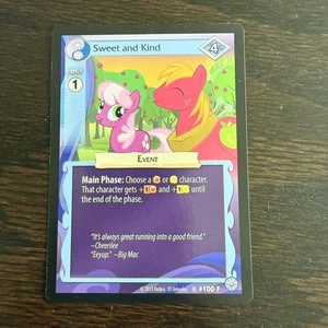 My Little Pony CCG Sweet and Kind Event Card Alpha 100F Rare - Bild 1 von 2