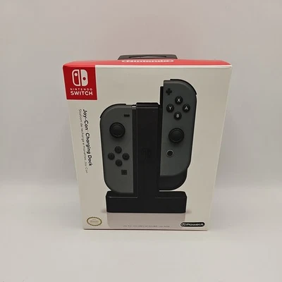 PowerA Joy-Con Charging Dock for Nintendo Switch - Black - Great Condition - Image 1 of 4