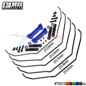Barra estabilizadora delantera + trasera de metal para TRAXXAS 1/8 6S MAXX SLASH-102076-4 - Imagen 1 de 6