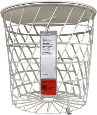 Brand New IKEA KVISTBRO White Storage Table Side Table 44 cm (17 ⅜ ") 303.494.52 - Image 1 of 3
