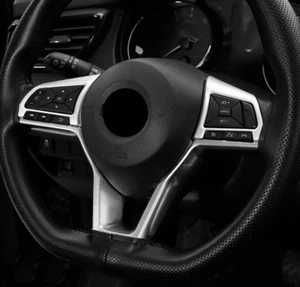Borde de volante plateado 2 piezas para Nissan Rogue 2017-2020 - Imagen 1 de 8