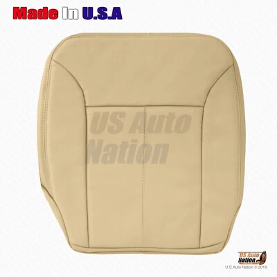 Se adapta a Mercedes Benz GL450 2007 2008 2009 parte inferior del conductor cubierta de cuero genuino tostado Foto 1 de 4