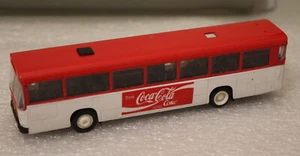 Herpa 1/87 MAN SÜ 240 Line Bus Advertising Model Coca Cola HO Scale - Picture 1 of 5