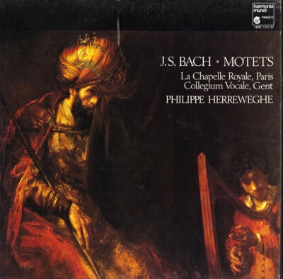 2LP Box Harmonia Mundi HMC-1231 BACH Motets COLLEGIUM VOCALE GENT HERREWEGHE NM- - Image 1 of 3