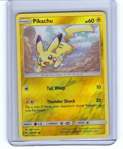Pikachu 40/147 Reverse Holo 2017 Burning Shadows Pokemon Card - Picture 1 of 2