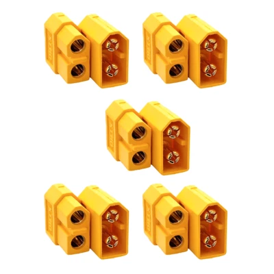 5 Paar XT60 Steckverbindung Stecker Buchse Lipo Akku Hochstromsteckverbinder RC - Bild 1 von 4