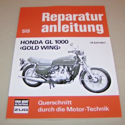 Manual De Reparación Honda GL 1000 Gold Wing - A Partir De 1975 - Imagen 1 de 2