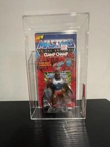 MOTU,VINTAGE,CLAMP CHAMP, AFA 75 Masters of the Universe,MOC - Picture 1 of 5
