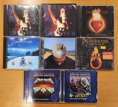 Dream Theater 8 CD Lot 1989-2005 Progressive Metal Fates Warning Queensryche Foto 1 de 4