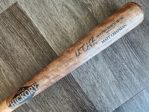 Matt Chapman Game Bat Signed “slightly Used” 2024 San Francisco Giants - Beckett - Picture 1 of 10