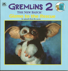 Gremlins 2 The New Batch Book - Gizmo To The Rescue Book Vintage Book - Imagen 1 de 3