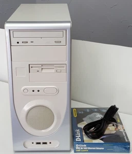 Beige Retro Gaming PC - Windows 98 + DOS - Duron 950, GeForce2, Soundblaster - Picture 1 of 10
