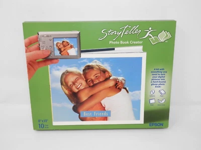 EPSON Story Teller Photo Book Creator Kit • 10 Pages 8X10 Windows PC New SEALED - Image 1 of 4