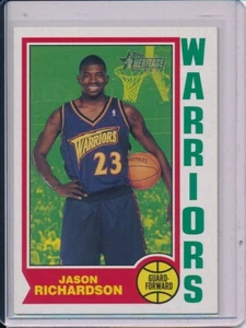 JASON RICHARDSON 2001-02 TOPPS HERITAGE NBA BASKETBALL #59 - Picture 1 of 2